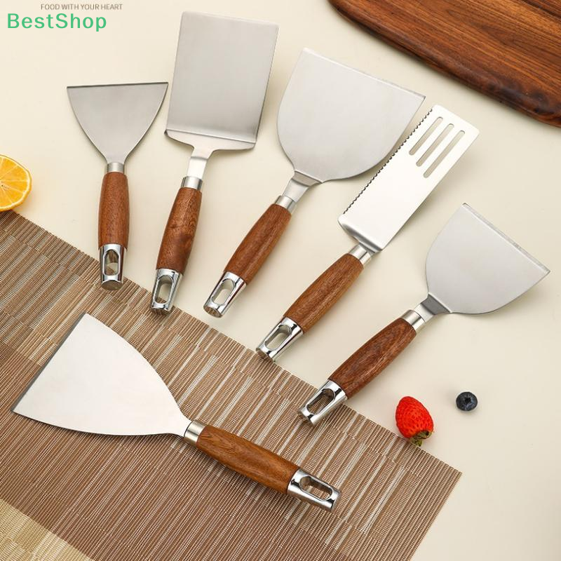 Okonomiyaki Spatula - Stainless Steel Frying Shovel For Pizza