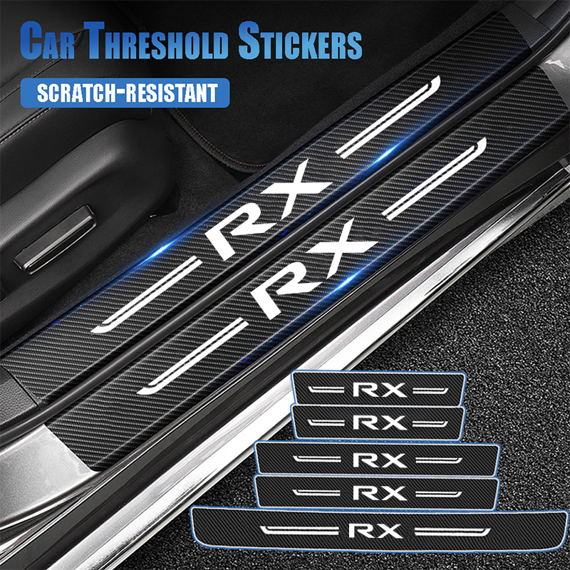 Crepe Pan Carbon - Carbon Fiber Car Door Sill Scuff