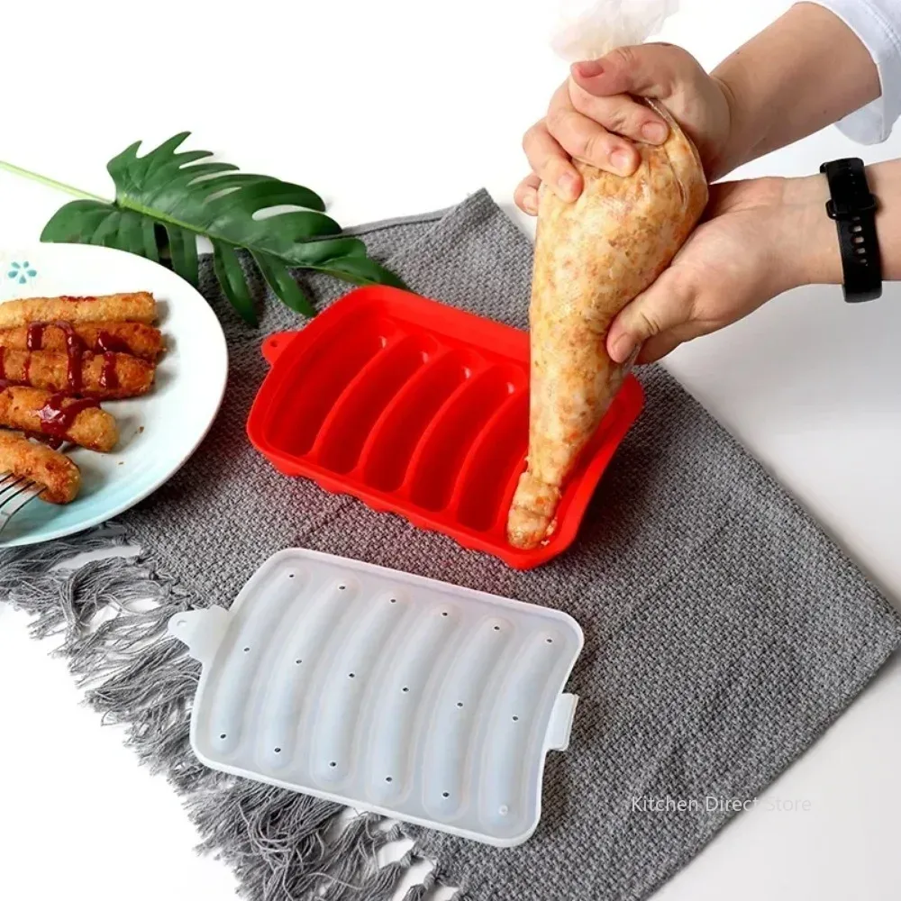 Sausage Maker Mould 6 Grids Si - огляд і ціна Hot Dog Press