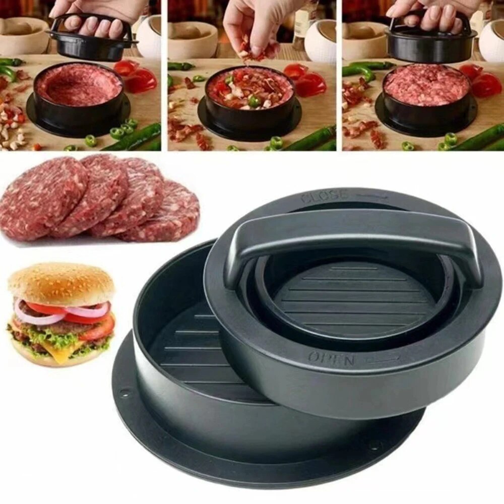 Round Hamburger Burger Press B - огляд і ціна Hot Dog Press