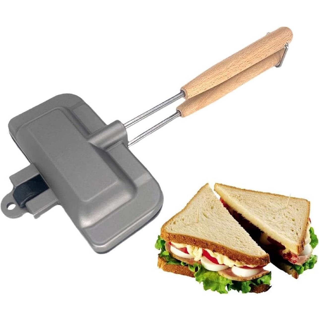 Breakfast Sandwich Maker, 4w1h - огляд і ціна Hot Dog Press