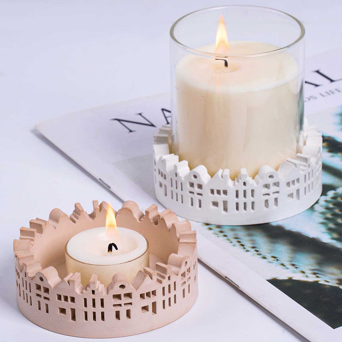 Hollow Round House Candle Hold - огляд і ціна Potsticker Mold