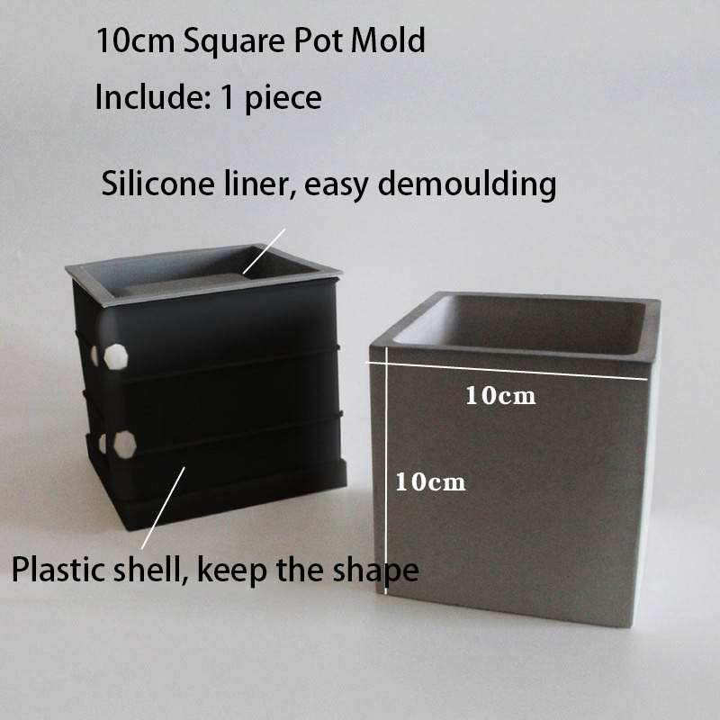 Large Square Flowerpot Silicon - огляд і ціна Potsticker Mold