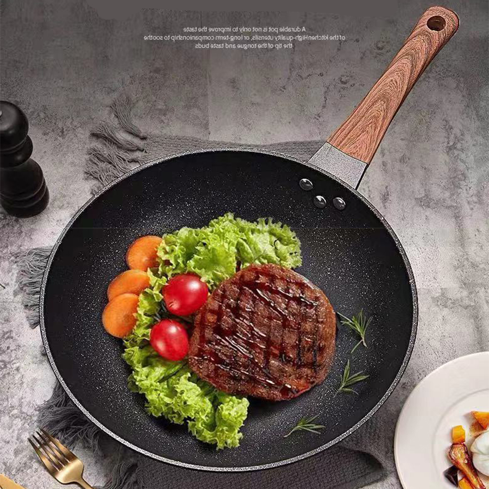 32CM Non-stick Wok Frying Pan  - огляд і ціна Mini Pancake Griddle