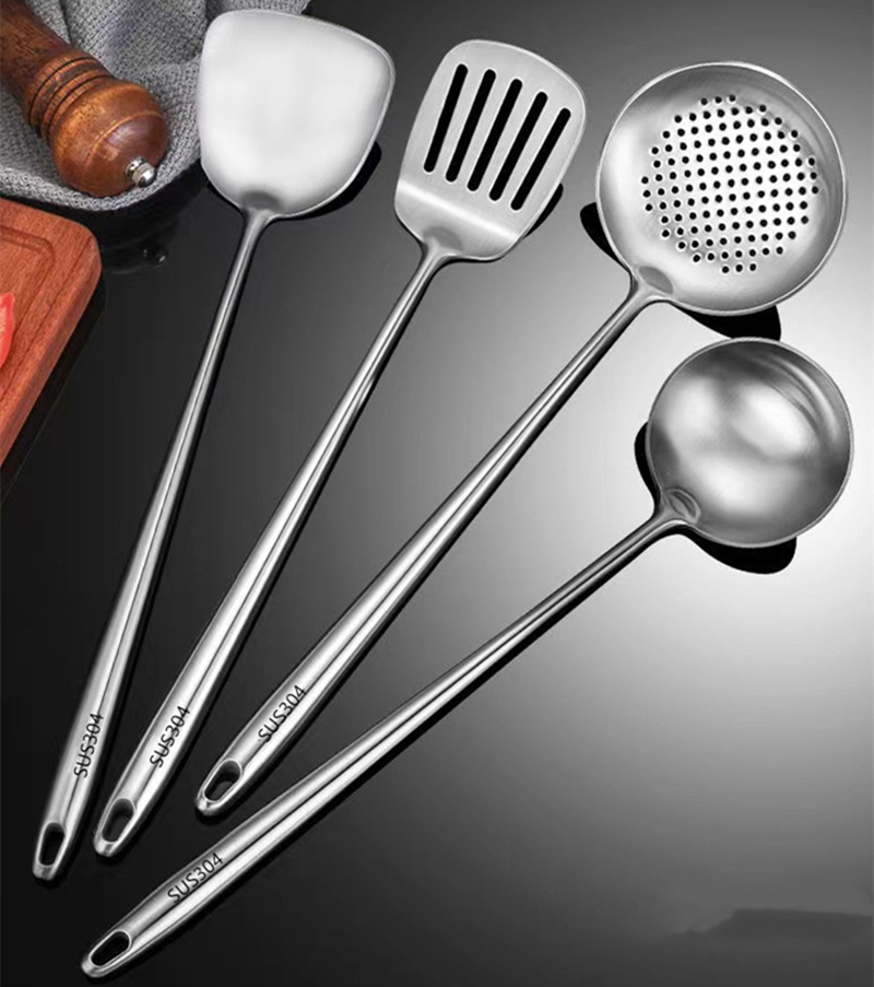 304 Stainless Steel Wok Spatul - огляд і ціна Okonomiyaki Spatula