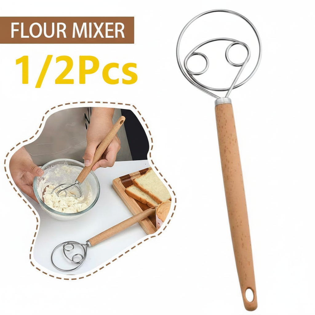 Cake Tools Danish Dough Whisk  - огляд і ціна Danish Pancake Pan