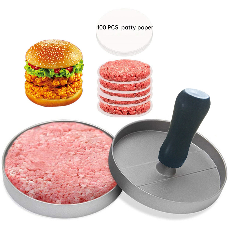 Burger Press Patty Maker Stain - огляд і ціна Hot Dog Press