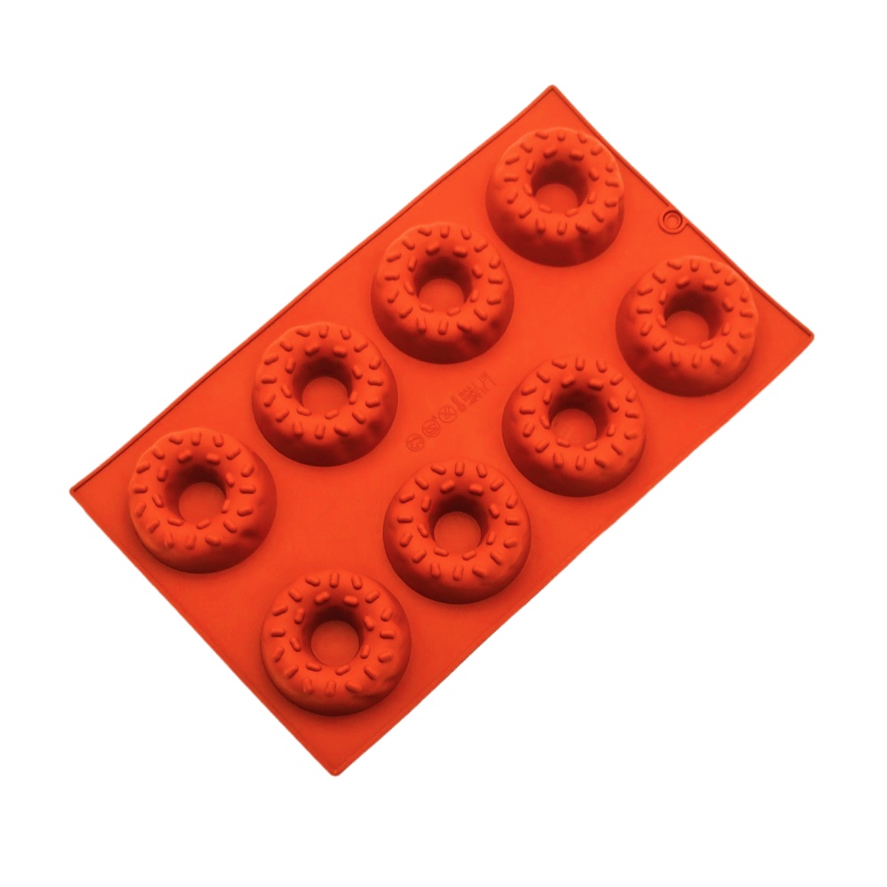 8 Hole Silicone Donut Mold Wit - огляд і ціна Donut Mold Silicone