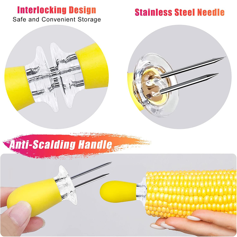 LMETJMA 12pcs/set Corn Holders - огляд і ціна Corn Dog Stick