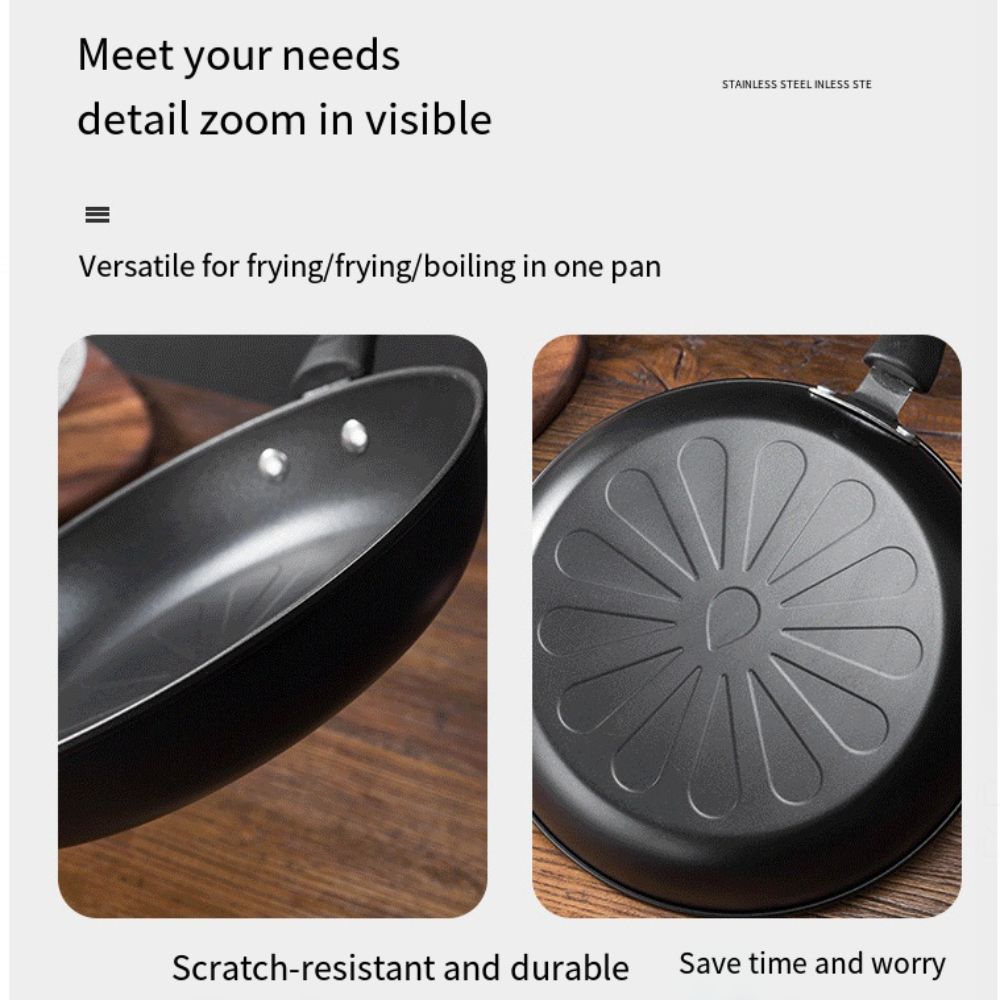 Round Egg Frying Pan 12/18/26/ - огляд і ціна Egg Waffle Pan