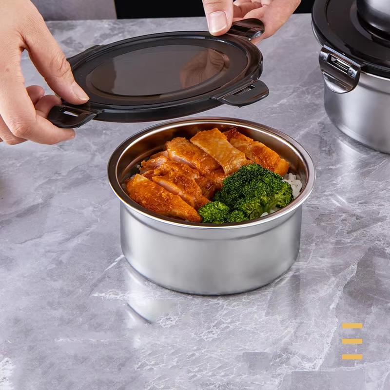 3pcs 304 Stainless Steel Seale - огляд і ціна Dim Sum Basket