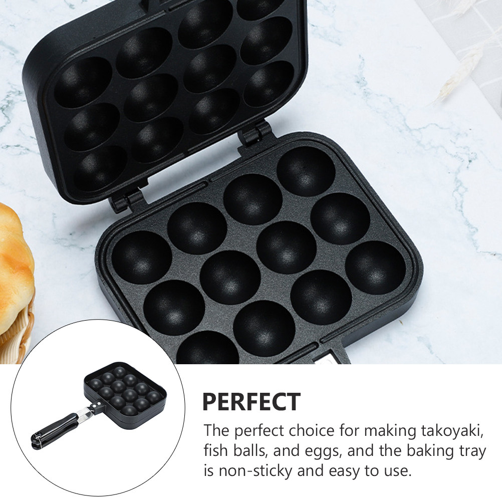 Household Egg Pan 12-Holes Non - огляд і ціна Takoyaki Grill Plate