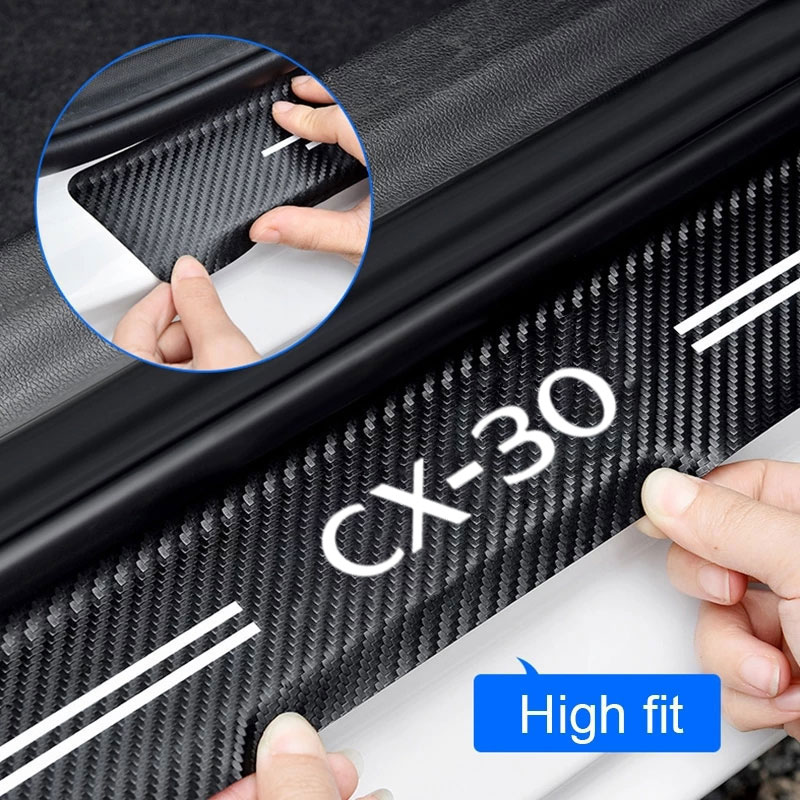 Car Door Sill Guard Plate Thre - огляд і ціна Crepe Pan Carbon