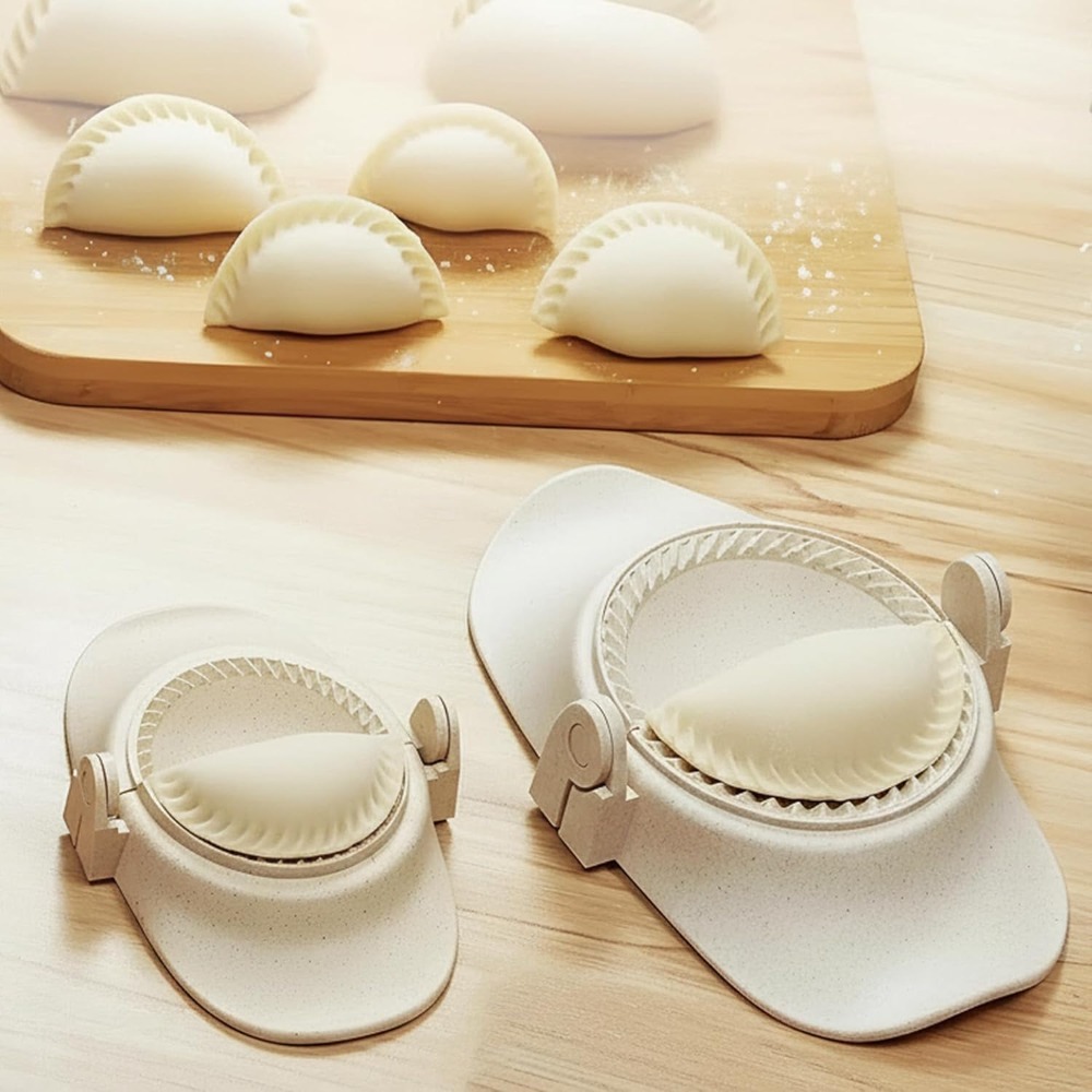 Dumpling Maker Set with Dough  - огляд і ціна Dumpling Press Set