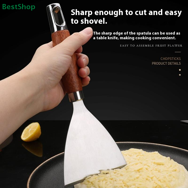 Stainless Steel Frying Shovel  - огляд і ціна Okonomiyaki Spatula