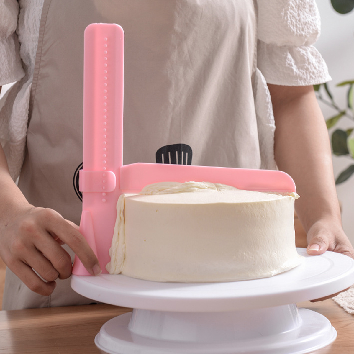 1PC-Adjustable plastic cake le - огляд і ціна Bunny Cake Mold