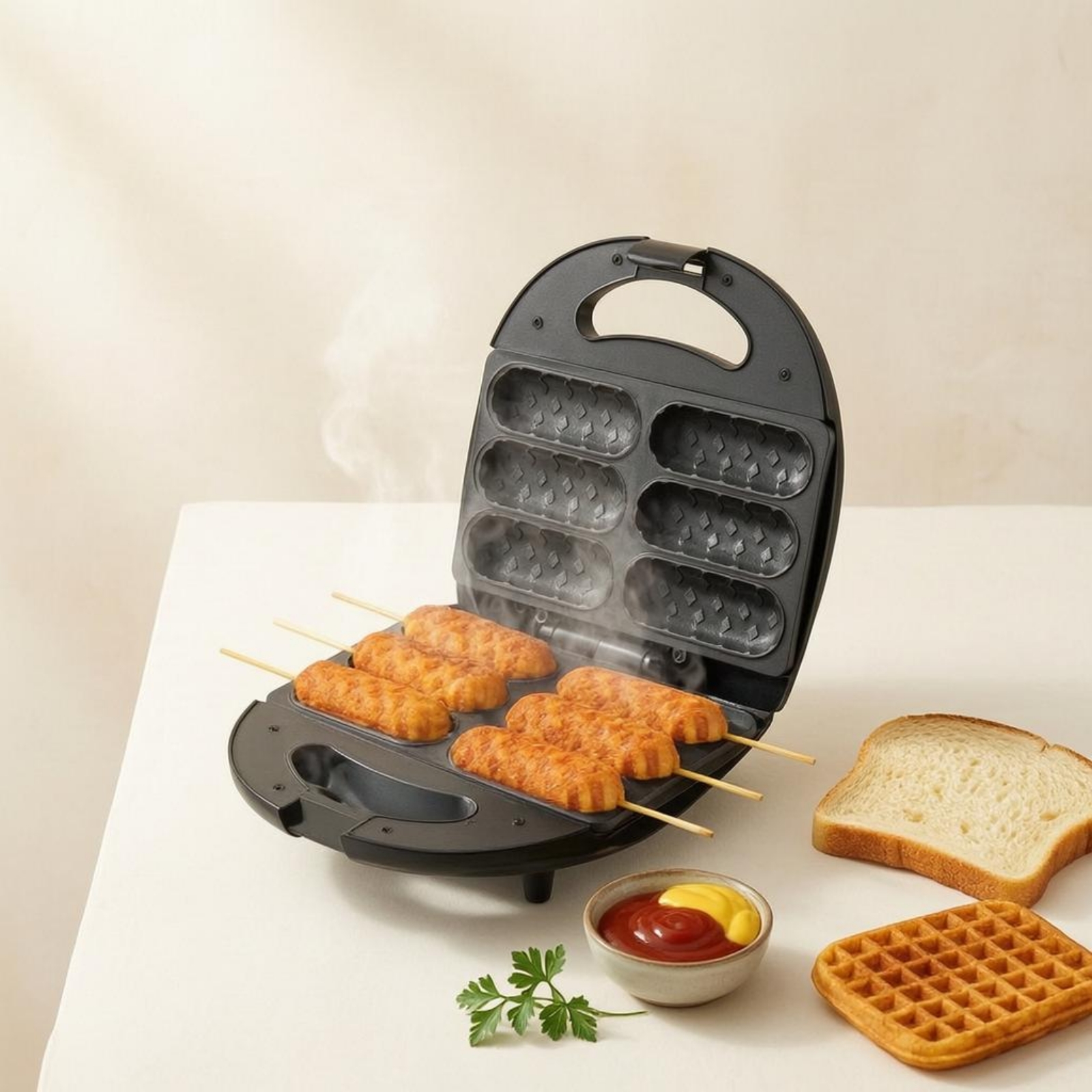 Corn Dog Maker Double-Sided He - огляд і ціна Corn Dog Stick