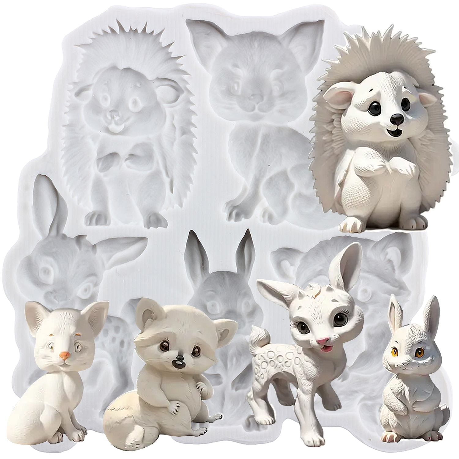 Animal Themed Silicone Molds F - огляд і ціна Bunny Cake Mold