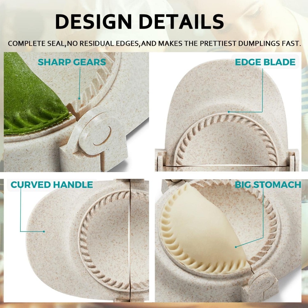 5 Inch Extra Large Empanada Ma - огляд і ціна Dumpling Press Set