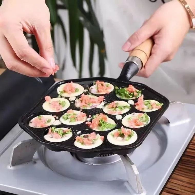 Induction Iron Home Cast Gift  - огляд і ціна Takoyaki Grill Plate