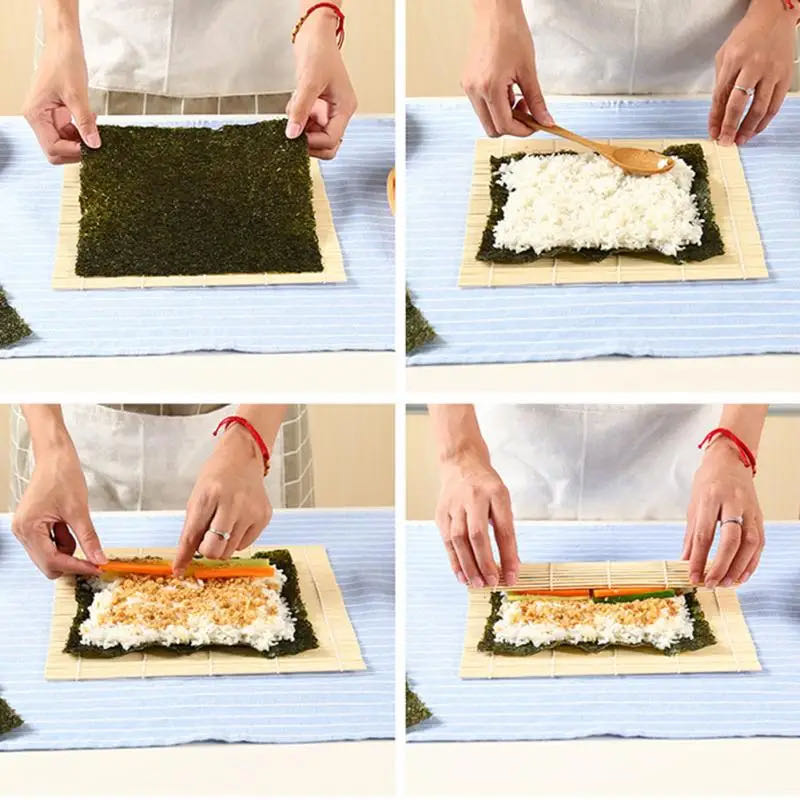 DIY Bamboo Sushi Maker Rolling - огляд і ціна Spring Roll Wrapper