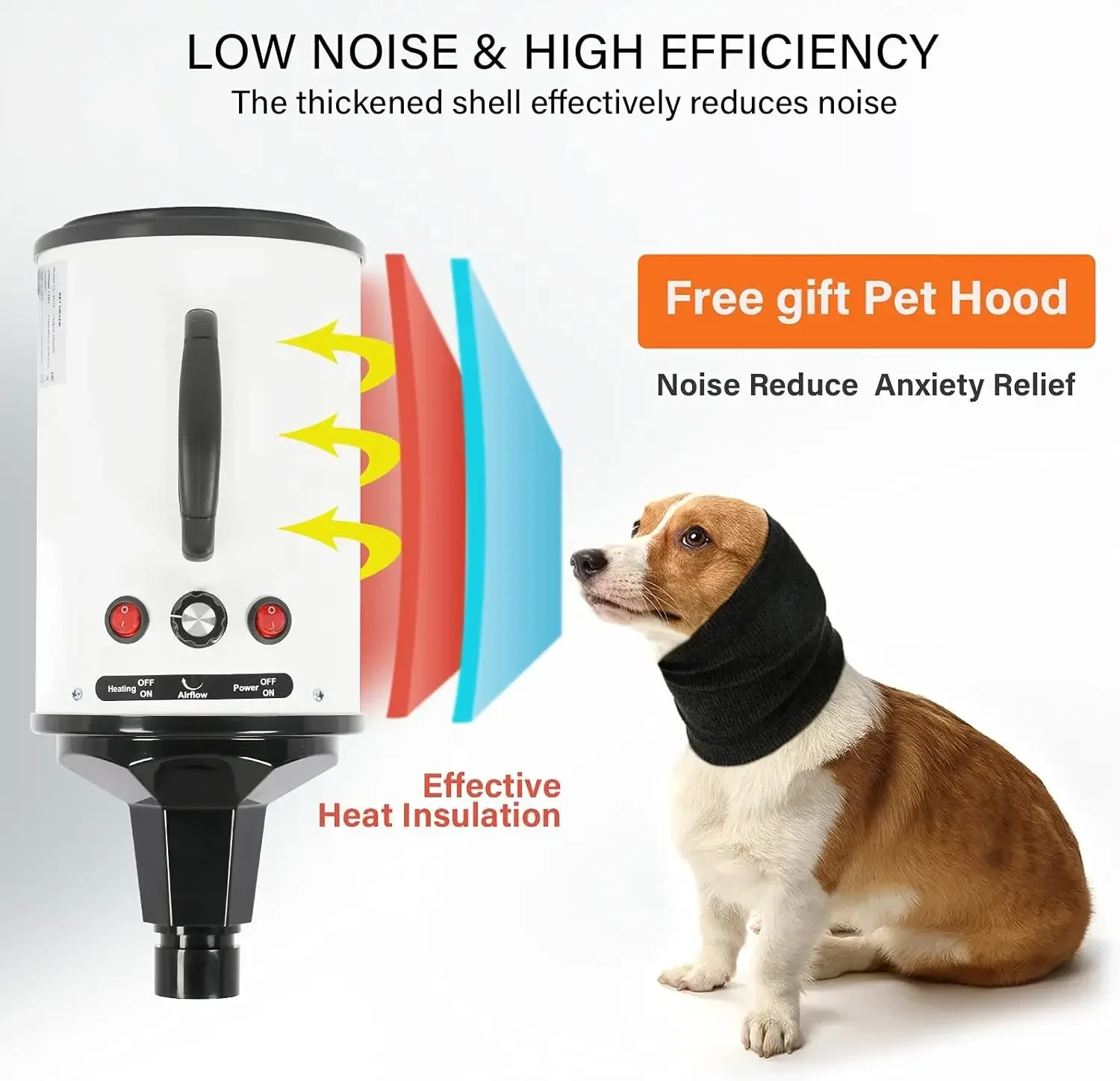 2800W Pet Hair Dryer for Dogs  - огляд і ціна Hot Dog Press