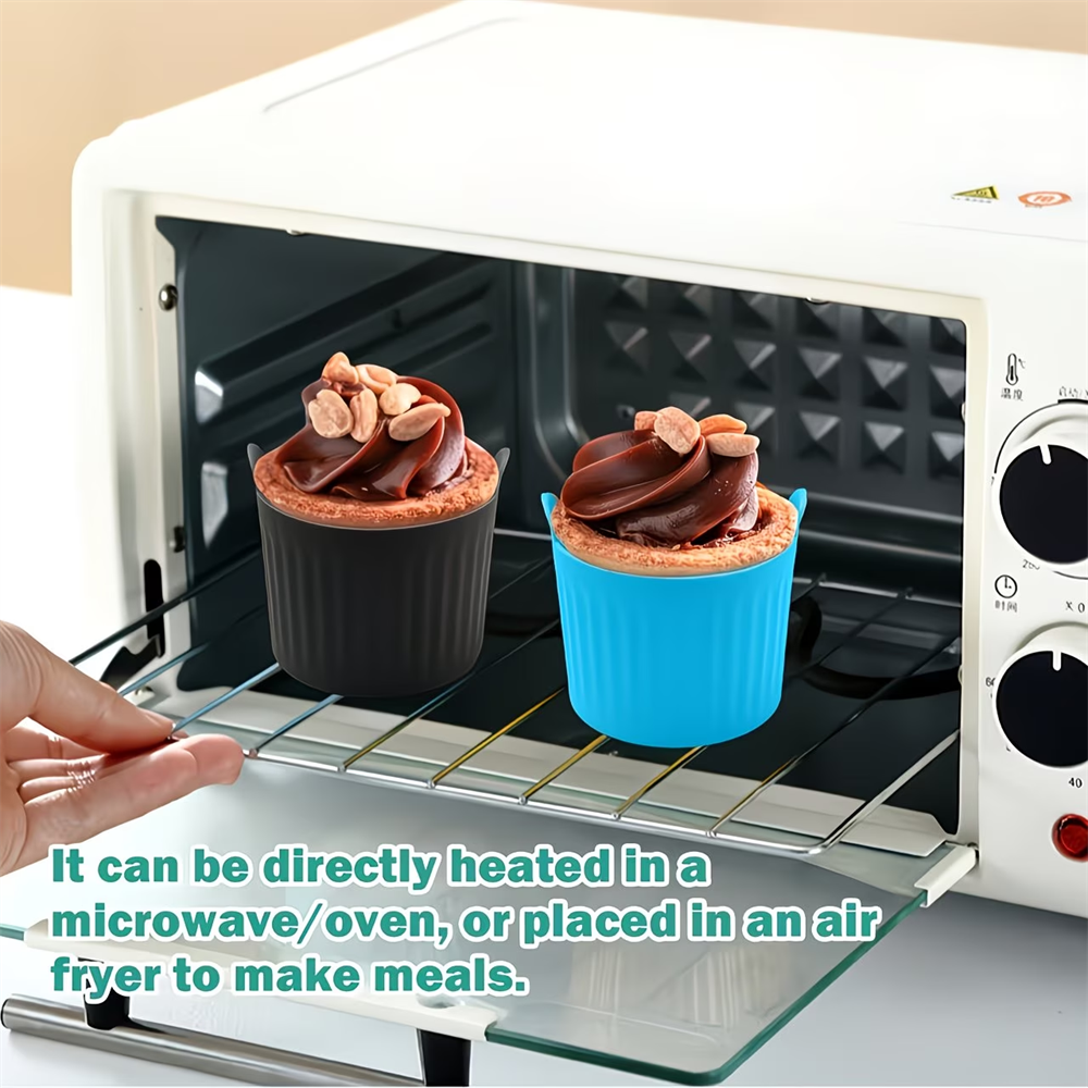 New air fryer baking cup silic - огляд і ціна Egg Waffle Pan