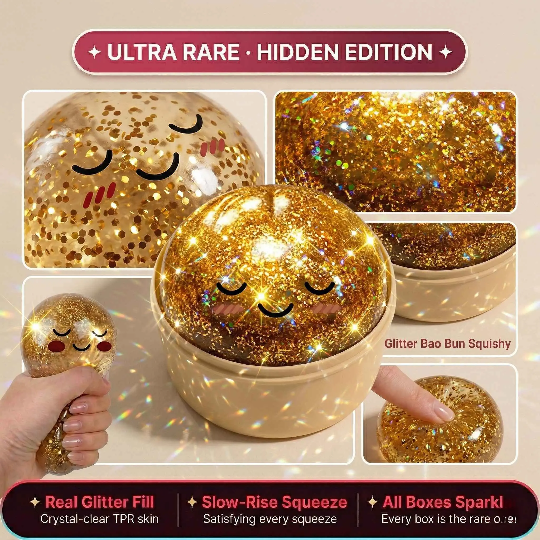 1pc Bamboo Steamer Bao Squishy - огляд і ціна Bao Steamer Bamboo