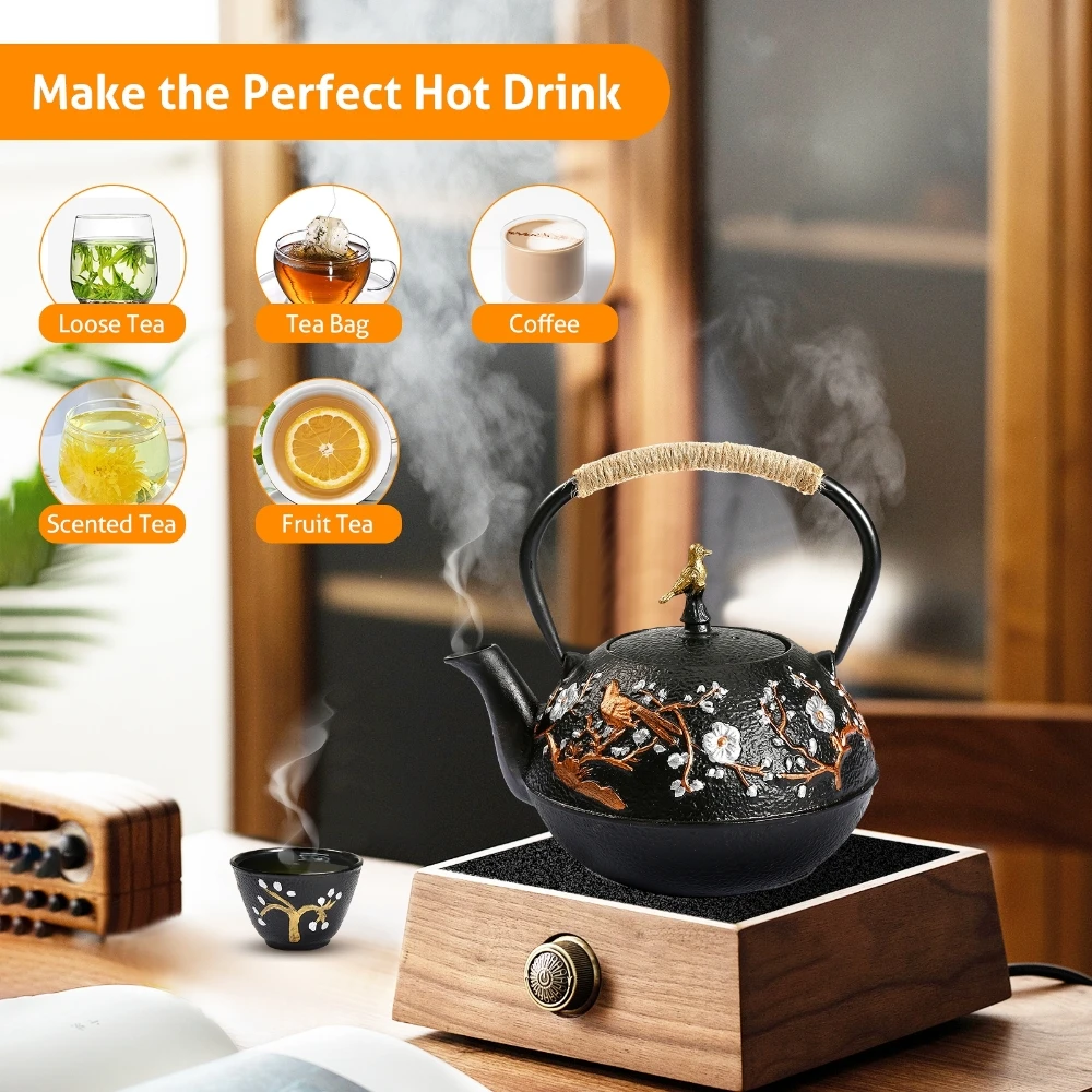 Cast Iron Teapot Set with Alco - огляд і ціна Cast Iron Corn