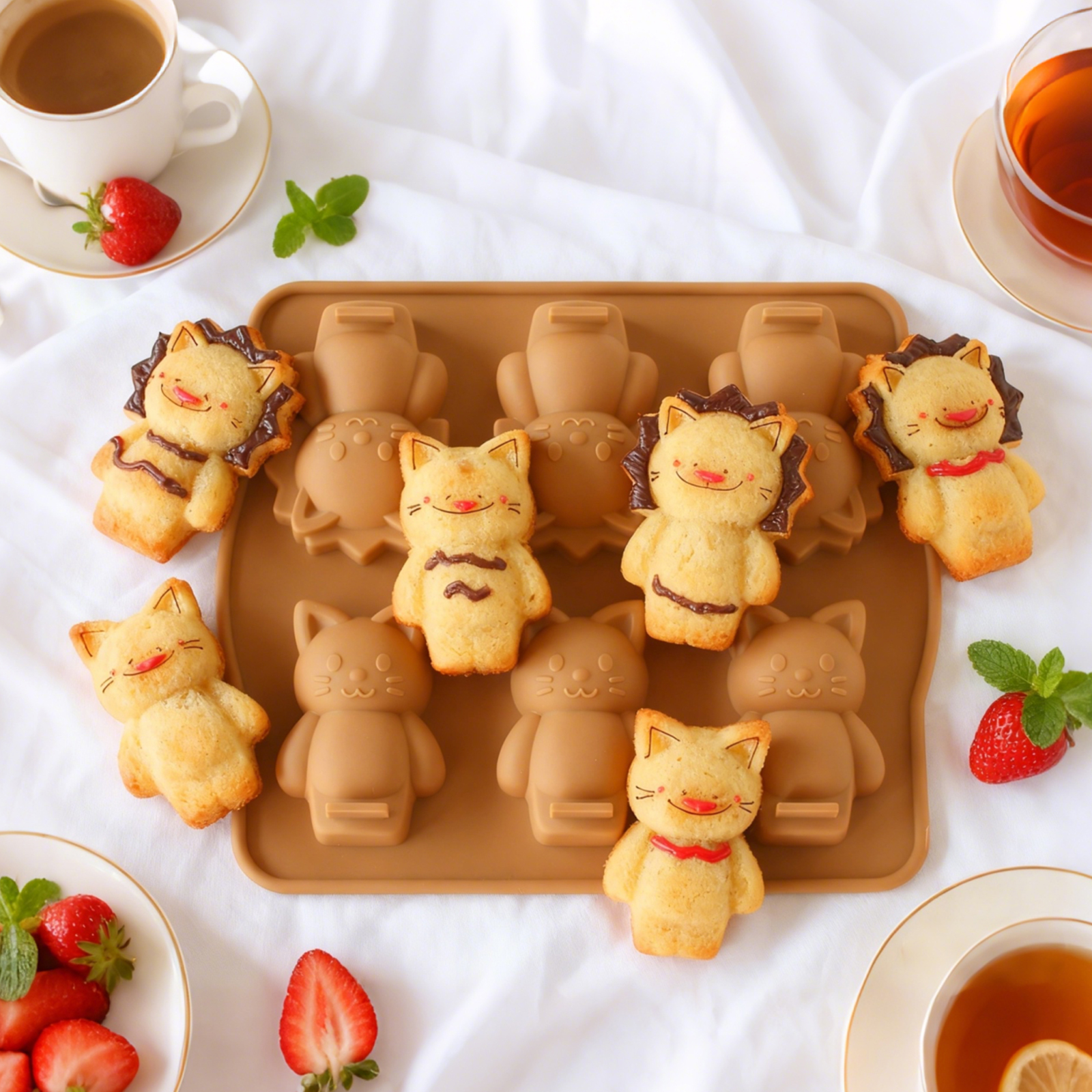 Chocolate Silicone Mold Multi- - огляд і ціна Bunny Cake Mold