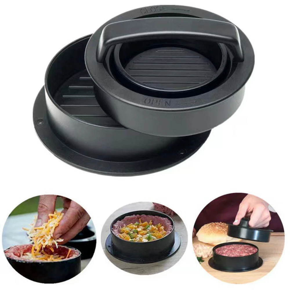 Round Hamburger Burger Press B - огляд і ціна Hot Dog Press