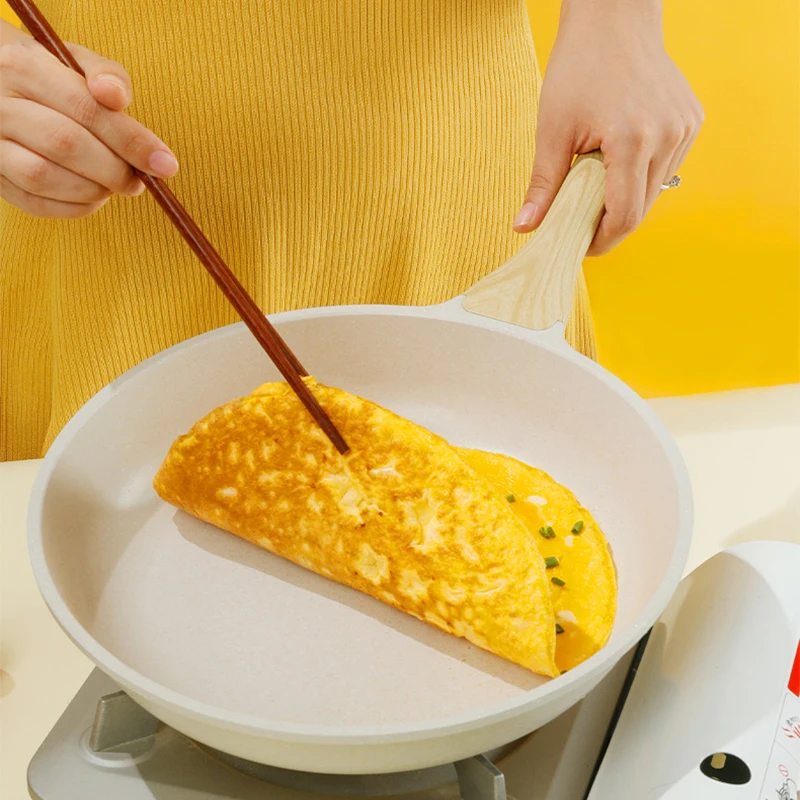 Non-stick Wok Frying Pan Ceram - огляд і ціна Danish Pancake Pan