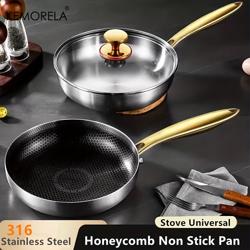 316 Stainless Steel Frying Pan - огляд і ціна Danish Pancake Pan